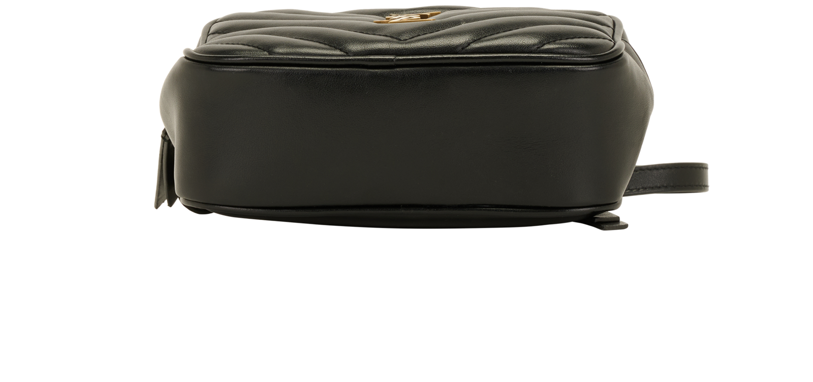 YSL Lou Belt Bag, &pound;650, Handbags, Black, Leather, Top view